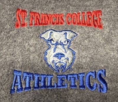 St. Francis College Athletics - Brooklyn NY - Zip Up Sweatshirt - Large