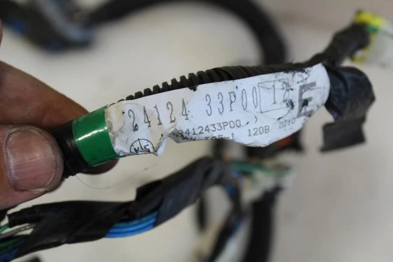 1990 1991 1992 1993 NISSAN 300ZX RIGHT PASSENGER DOOR WIRE HARNESS 2412433P00 - Image 4 of 4