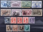 US Stamp Collection 1893-1894 Lot of 17 Scott # 230/258 Used