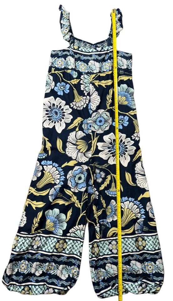 Mono Free People Bali Albright Floral Azul Talla Mediana India Foto 4 de 4