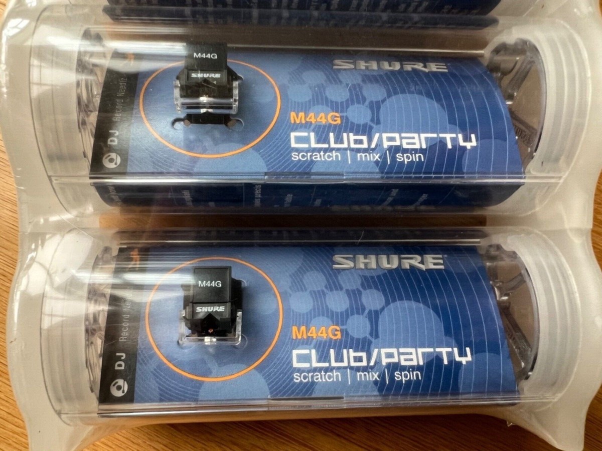 デットストック　SHURE M44G N44G N44G IMP SD（針カバー付） | SHURE M44G用交換針| JICO 日本