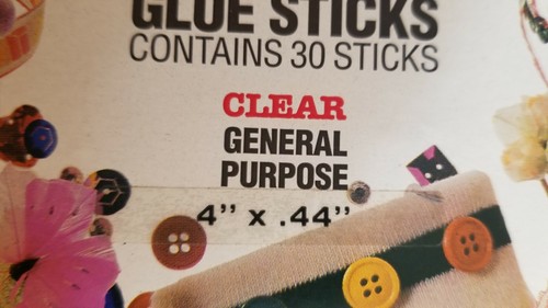 30 Count Hot Melt Glue Sticks Clear General Purpose 4-inch 0.44 Dia - Picture 4 of 4