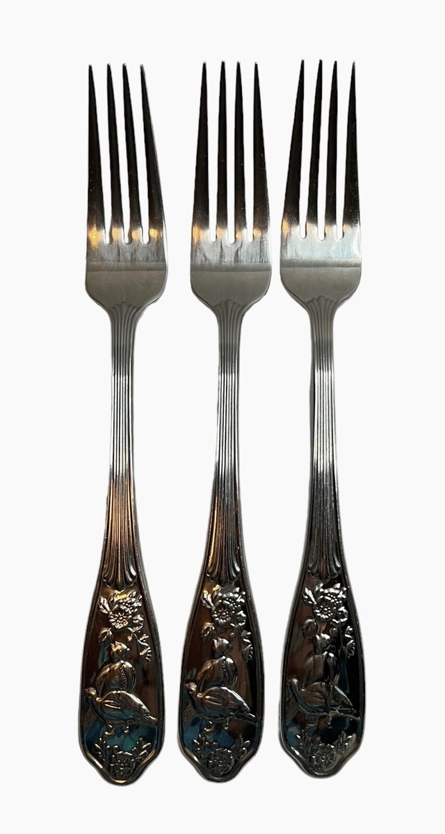 Spode Woodland Stainless Dinner Fork Wallace Silverware