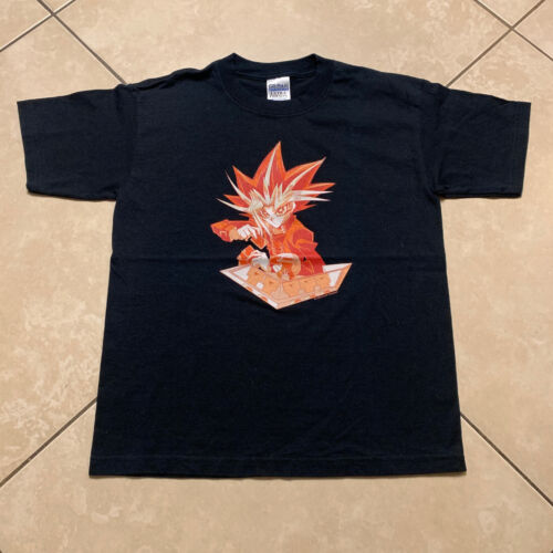 Vintage 2004 Yu Gi Oh! Anime Film Promo Cartoon T-Shirt Jugend Medium Vintage Y2K