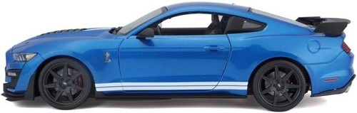 Maisto 1:18 Diecast Special Edition 2020 Mustang Shelby GT500 Model Car Blue - Picture 3 of 7