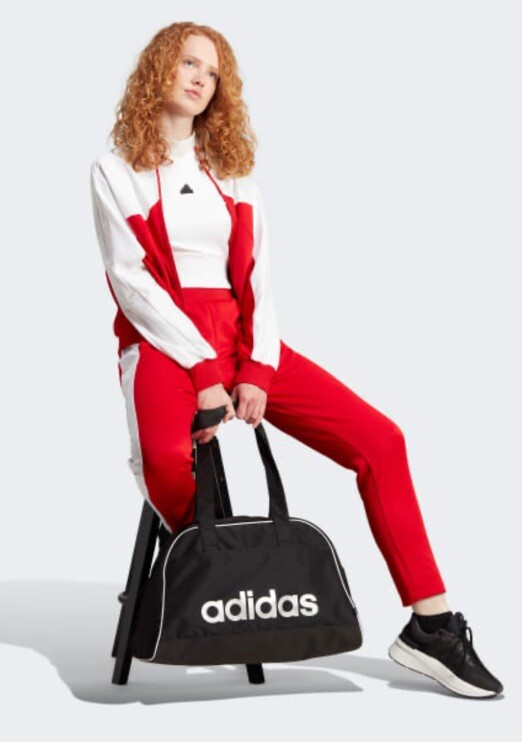 adidas TIRO Color Block Track Suit Set Jacket Pants Red Scarlet