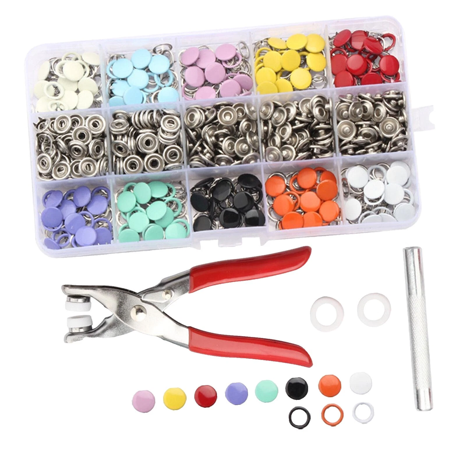 Multi-Color Metal Sewing Buttons
