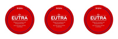 EUTRA Melkfett Argan mit Vitamin E Pflege für trockene Haut , 3x150ml EA3051479