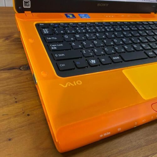 Sony Vaio orange Win11 SSD256 memory 8GB core i5 laptop PC