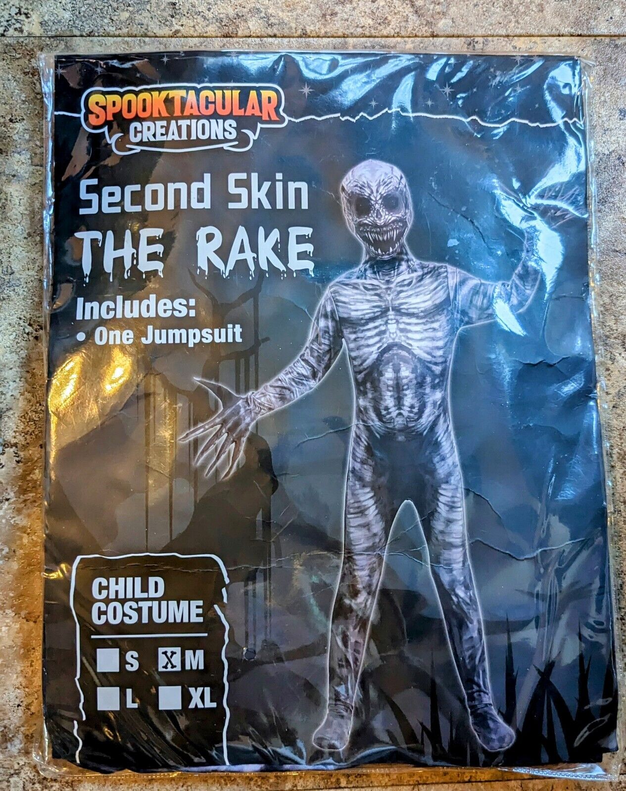 NEW Spooktacular Creations Child Halloween Costume Second Skin The RAKE  Medium
