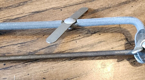 Genuine OEM NOS "OLD Freehand" STYLE Poulan Chainsaw 5/32 File Holder Guide Kit - Picture 6 of 6