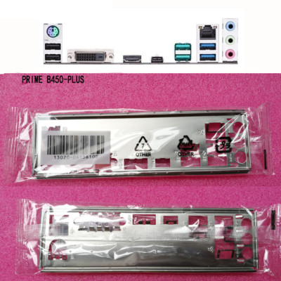 I/O Shield Backplate For ASUS PRIME B450-PLUS Motherboard IO