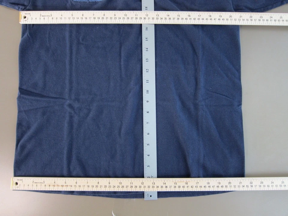 M&O Knits Sport Shirt Navy Blue Men's NACACTFCA 2012 Congress Mondo Shirt Size L - Image 4 of 4