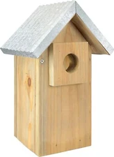 Wild Wings WWGH3-DECO Galvanized Weathered Cedar Bluebird House