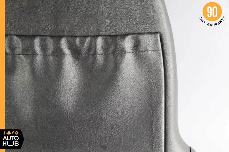 98-03 Mercedes W208 CLK320 CLK55 AMG Cubierta trasera asiento lado conductor izquierdo negro OEM Foto 4 de 4