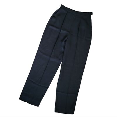 MaxMara Straight Leg Black Trousers