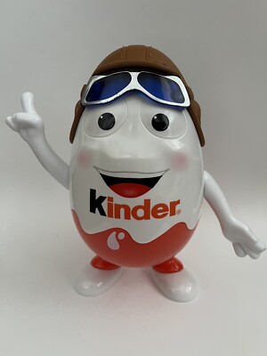 Kinder Surprise Plastic Mascot Toy Figure 10'' Tall Storage Container Display