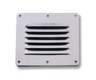 Mirror Polished 316 Stainless Steel Air Intake Ventilation Grille 115x127mm