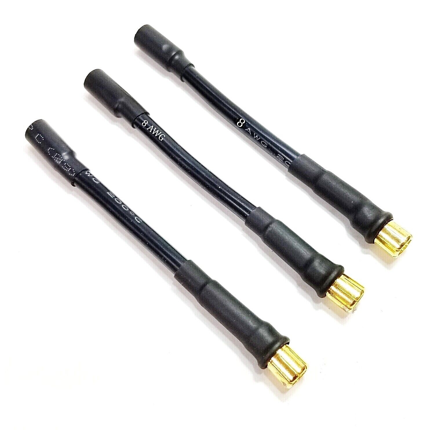 RCP Motor Wires 8mm Male to 6.5mm Female Brushless Motor Wir