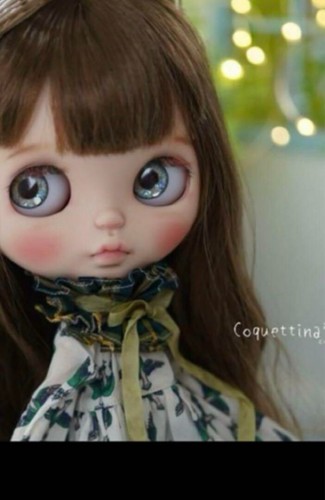 coqettine custom blythe doll midi blythe Good Condition From Japan - Picture 9 of 9