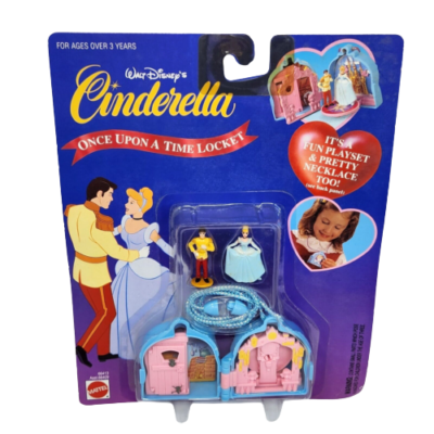 VINTAGE MATTEL DISNEY CINDERELLA ONCE UPON A LOCKET NEW IN PACKAGE