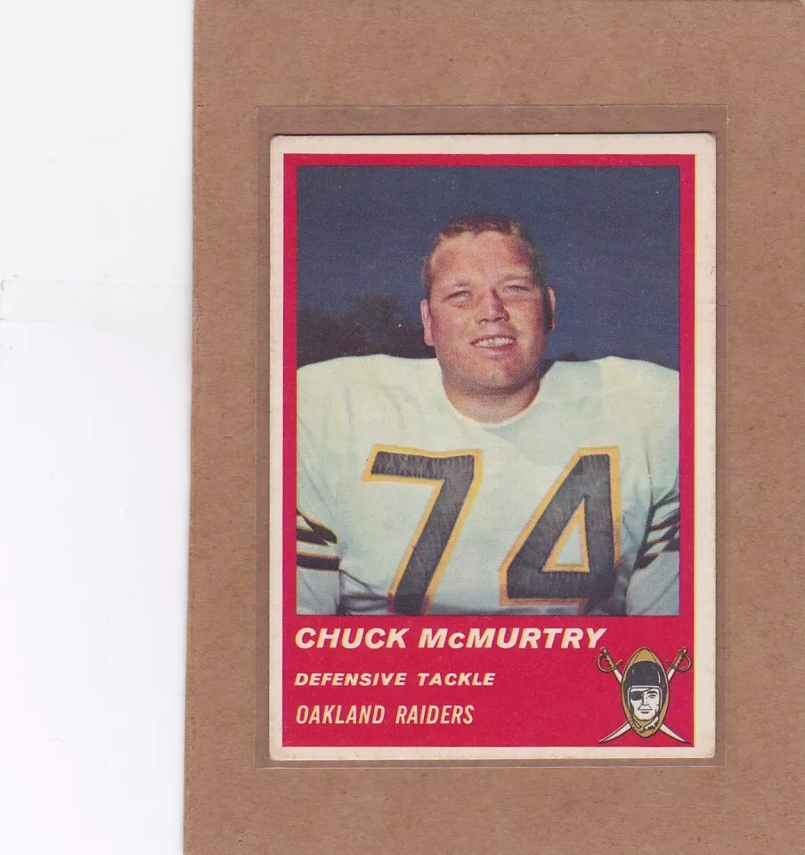 Chuck Mcmurtry trading card