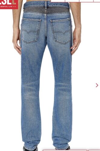 DIESEL Men's 1995-RS Straight Denim Jean Pant 09F20 Size W29 L 32 New With Tags - Foto 3 di 5