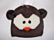 Girls Penguin Knit Winter Hat - Size 7-14 - New with Tags