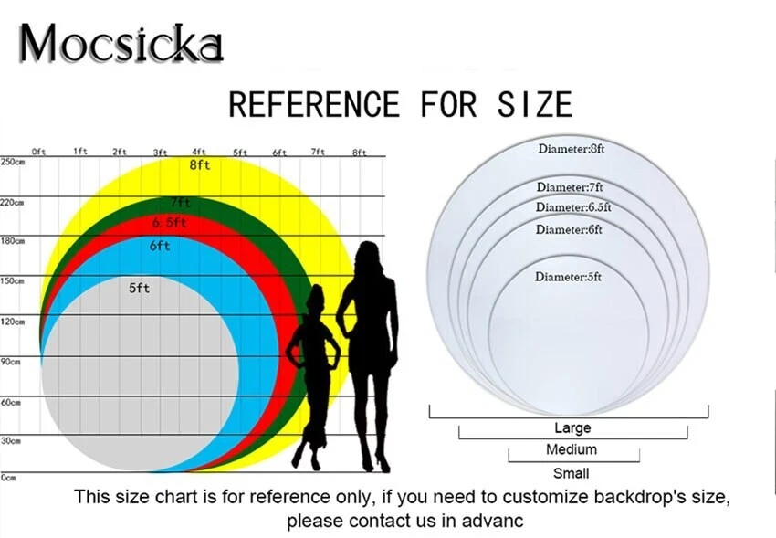 SAFARI JUNGLE Telón de fondo redondo TELA Foto Fondo BANNER Foto 4 de 4