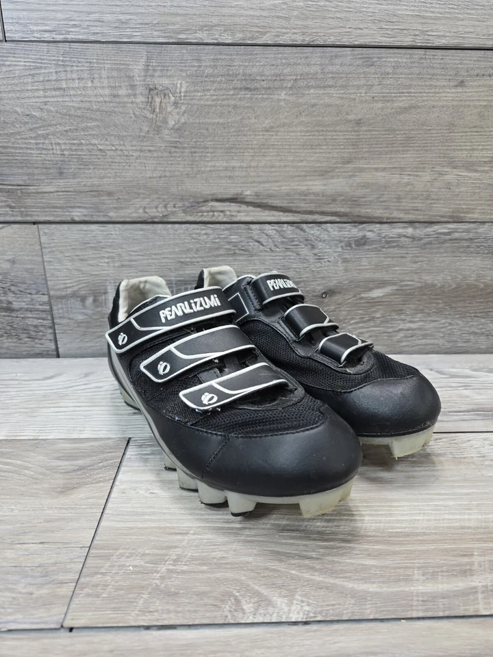 Zapatos de ciclismo Pearl Izumi para hombre 8 / EUR 41 negro plateado Foto 3 de 4