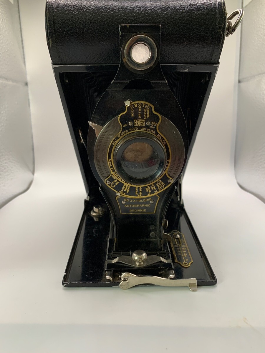 No 3a Folding Autographic Brownie by kodak | eBay