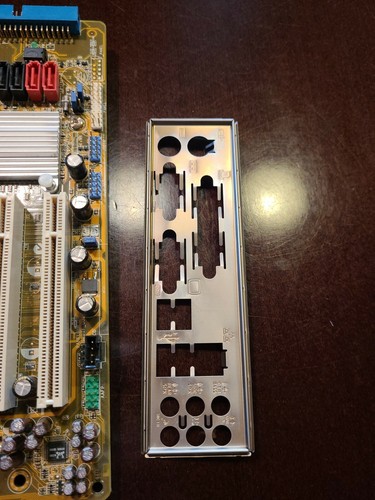 ASUS P5GC-VM PRO /S Lüfter AVC Motherboard Mainboard mit Blende - Bild 6 von 6