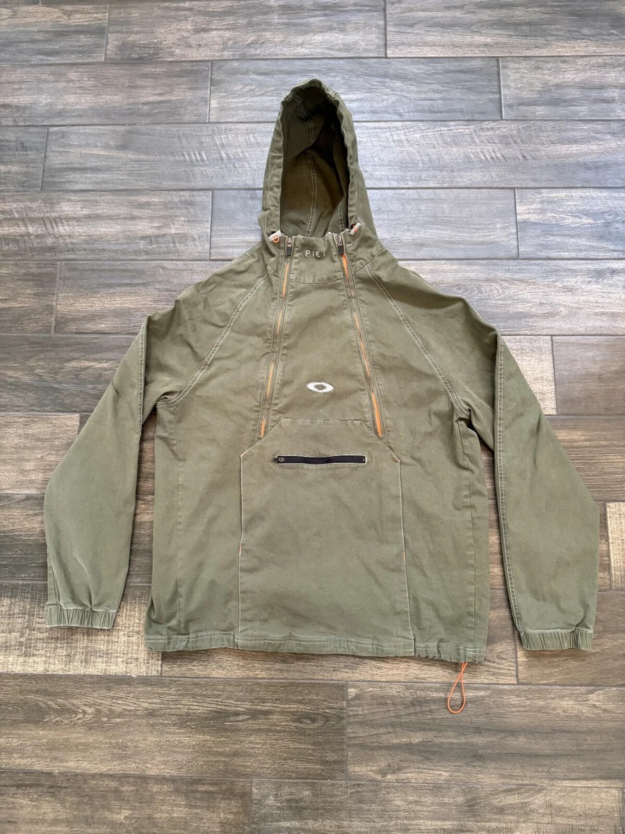 oakley x piet anorak Static Logo Windbreaker vintage look