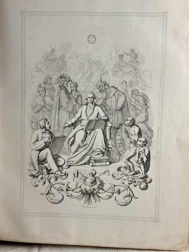 Goethe Faust 1. und 2. Teil 1854 Ledergebunden 214 Seiten - Bild 5 von 13