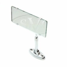 Interior Rear View Mirror. Dash Mount Adjustable Height Swivel Base Xk140 Type Interior Rear View Mirror. Dash Mount Adjustable Height Swivel Base Xk140 Type