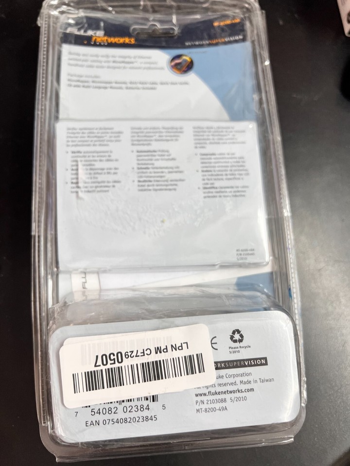 Fluke Networks MicroMapper MT-8200-49A LAN Wiremap Checker 3088OB | eBay