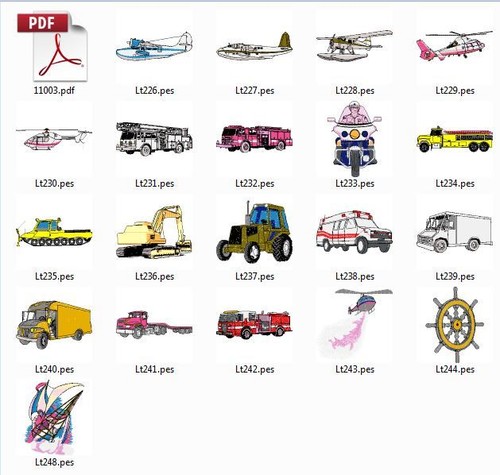 150,000+ Embroidery Machine Patterns Designs in .PES & .HUS format on DVDS-FREE - Picture 3 of 11