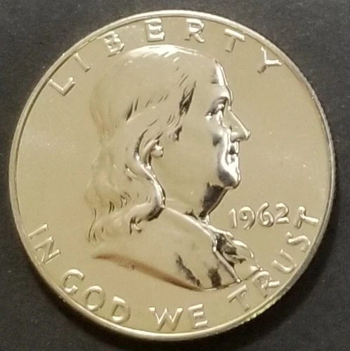 1962 Franklin Half Dollar Scarce Choice Gem Proof