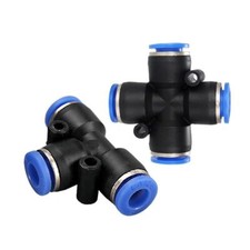 Pneumatic Push In Fittings Connectors Air Water Hose tube Quick - Release Joiner