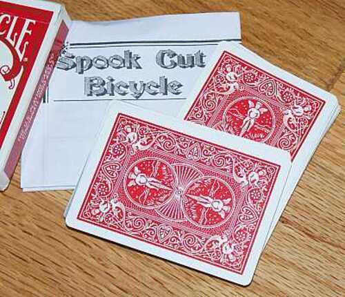 MAZZO STREGATO - Spook Cut Bicycle Gimmick Mazzo di Carte che si taglia da solo!!! - Foto 1 di 1