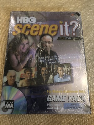 HBO Scene It  DVD Trivia Game Pack  TVMA  New Sealed