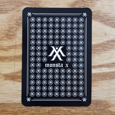 Minhyuk Official Photocard Monsta X We Are Here The 2nd Album Take