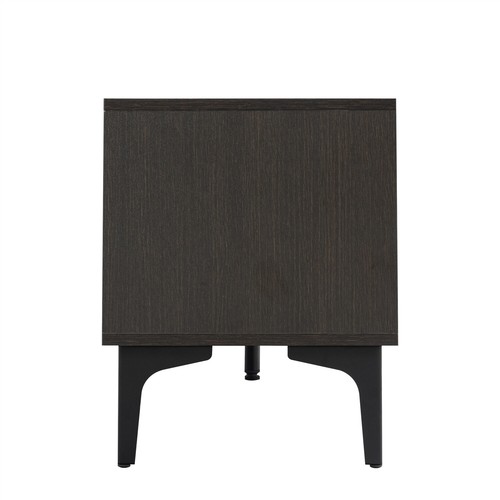 TV Stand Entertainment Center TV Media Console w/ LED Lights for TVs Up to 65in - Picture 8 of 17