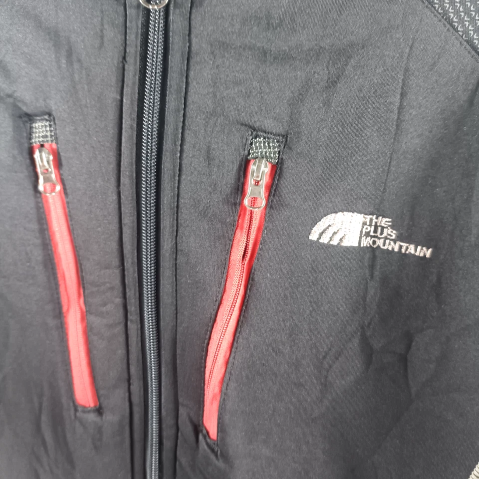 The Plus Mountain Hardwear Black Conduit Jacket SoftShell Full Zip Coat - Image 2 of 4