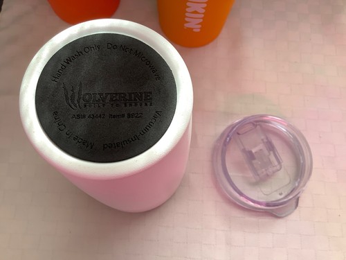 Dunkin 20 Unzen Edelstahl Thermo Reisebecher Weiß & Orange & 24 Unzen Sipper Tasse - Bild 11 von 24