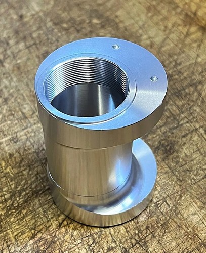 Santana Eccentric Front Bottom Bracket 73mm Adapter Shell - Brand NEW - Aluminum - 第 1/5 張圖片