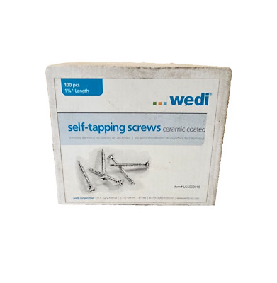 Wedi 100ct Self Tapping Screws 1 1/4''