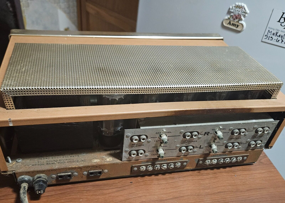 BELL CARILLON 6060 6070 STEREO TUBE AMPLIFIER eBay