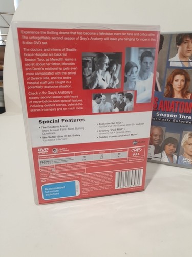 Greys Anatomy DVD 3 Season Bundle - Picture 2 of 7