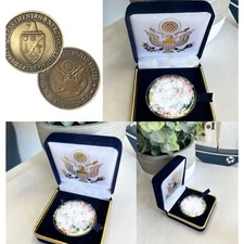 DOE US Department of ENERGY US Government Challenge Coin With President Box